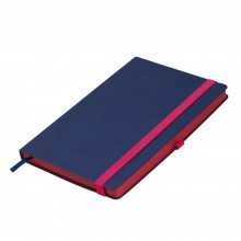 Ежедневник недатированный, Portobello Trend, Aurora , жесткая обложка, 145х210, 256 стр, синий/красный