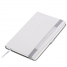 Ежедневник недатированный, Portobello Trend, Alpha , жесткая обложка, 145х210, 256 стр, серебро/серый
