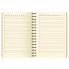 Ежедневник недатированный, Portobello Trend, Vista, 145х210, 256 стр, красный/бежевый