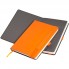 Ежедневник недатированный, Portobello Trend, Alpha , жесткая обложка , 145х210, 256 стр, оранжевый/коричневый