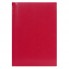 Ежедневник Manchester 5463 145x205 мм, красный , белый блок, черно-синяя графика, 2019