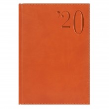 Ежедневник PORTLAND, А5, датированный (2020 г.), апельсин