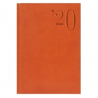 Ежедневник PORTLAND, А5, датированный (2020 г.), апельсин