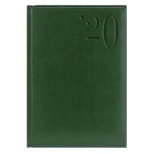 Ежедневник PORTLAND, А5, датированный (2020 г.), зеленый