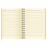 Ежедневник недатированный, Portobello Trend, Vista Smart, красный 145х210, 192 стр, гибкая обложка, полускрытая пружина
