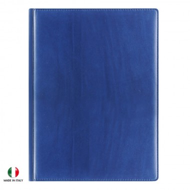Недатированный ежедневник REINA 650U (5451) 145x205 мм синий, посеребренный срез, календарь до 2019 г.