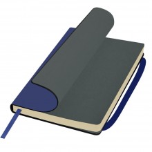 Ежедневник недатированный, Portobello Trend, Alpha Smart, синий, 145х210, 256 стр, гибкая обложка, ляссе