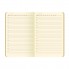 Ежедневник недатированный, Portobello Trend, Aurora, 145х210, 256 стр, черный/желтый