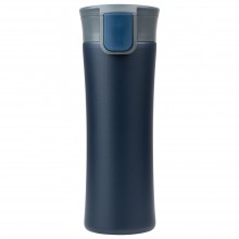 Термокружка вакуумная герметичная Portobello, Baleo, 450 ml, синяя , матовое покрытие