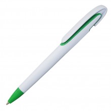 Ручка шариковая, пластик, зеленый 348