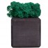Декоративная композиция GreenBox Black Cube, бирюзовый