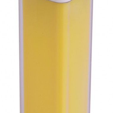 Внешний аккумулятор Bar, 2200 мАч, желтый