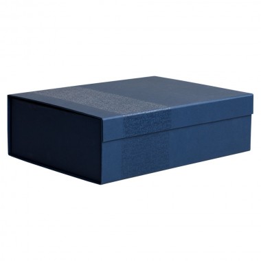 Коробка Joy Large раскладная на магнитах, синяя