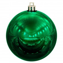 Елочный шар Shiny 10, зеленый