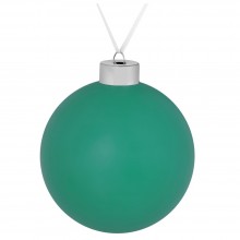 Елочный шар Color, 10 см, зеленый