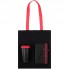 Набор Velours Bag, черный с красным