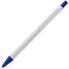 Ручка шариковая Chromatic White, белая с синим