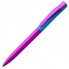 Ручка шариковая Pin Fashion, розово-голубой металлик