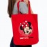 Холщовая сумка «Минни Маус. Best Girl Ever», красная