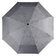 Зонт складной Magic с проявляющимся рисунком, серый