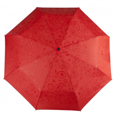 Зонт складной Magic с проявляющимся рисунком, красный