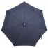 Зонт Alu Drop с прямой ручкой, темно-синий