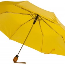 Зонт складной Wood, желтый