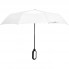 Зонт складной Hoopy с ручкой-карабином, белый