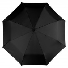 Зонт складной Magic с проявляющимся рисунком, черный