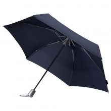 Зонт Alu Drop, 4 сложения, синий