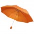 Зонт складной «Тюльпан», оранжевый