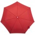 Складной зонт Alu Drop S, 3 сложения, 7 спиц, автомат, красный