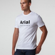 Футболка Arial обитания, белая