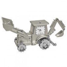 Часы "Трактор"; 10,4х8х4,5 см; металл; лазерная гравировка