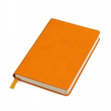 Блокнот "URBAN", 90 × 140 мм, оранжевый, мягкая обложка, блок-клетка