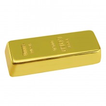 USB flash-карта "Золотой слиток" (4Gb); 6х2,2х1,1 см; металл; лазерная гравировка