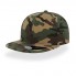 Бейсболка "SNAP BACK" 6 клиньев, плоский козырек, пластиковая застежка пвх, камуфляж, 100% акрил, 40