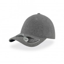 Бейсболка "Uni-Cap Polarfleece", без панелей и швов, серый, 100% полиэстер 270 г/м2