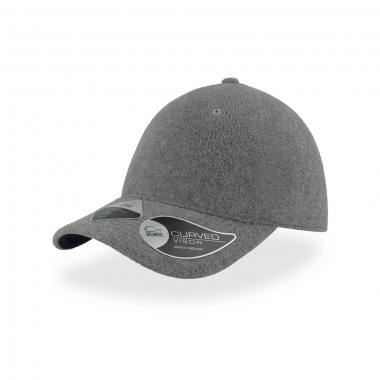 Бейсболка "Uni-Cap Polarfleece", без панелей и швов, серый, 100% полиэстер 270 г/м2