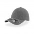 Бейсболка "Uni-Cap Polarfleece", без панелей и швов, серый, 100% полиэстер 270 г/м2