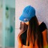 Бейсболка "DAD HAT", розовый, 6 клиньев, 100% хлопок, 280грм2, металлическая застежка