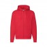 Толстовка мужская "PREMIUM HOODED SWEAT JACKET", красный
