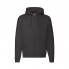 Толстовка мужская "PREMIUM HOODED SWEAT JACKET", чёрный