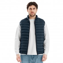 Стеганый жилет Uniqloud, темно-синий