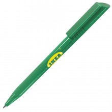 TWISTY, ручка шариковая, зеленый, пластик