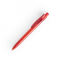 Ручка шариковая HISPAR, RPET пластик, красный