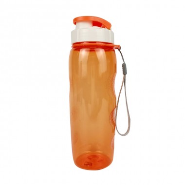 Пластиковая бутылка Сингапур (с клапаном) - Оранжевый OO