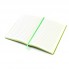 Блокнот A5 "Molto" с линованными страницами - Зеленый FF