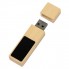 USB 2.0- флешка на 32 Гб c подсветкой логотипа Bamboo LED