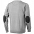 Пуловер Spruce мужской с V-образным вырезом, серый меланж